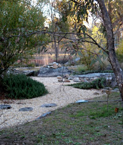 zen garden Joan Relke and Carl Merten